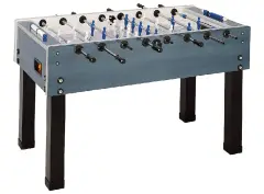 Calciobalilla G.500 Weatherproof Blu - Aste Rientranti