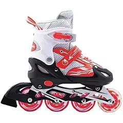 Pattini in Linea Firewheel Rosso Taglia M (Dal 34 al 37)