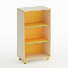Mobile Scuola Infanzia Easy Line a Giorno Altezza cm. 119 Giallo - Conforme CAM