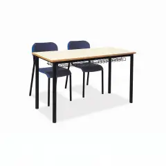 Banco Biposto 600 H 82 cm - Sottopiano in Griglia – Banco per Adulti - CAM