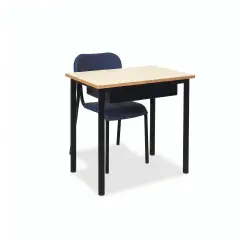 Banco Monoposto 600 H 82 cm - Sottopiano in Lamiera – Banco per Adulti - CAM