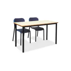 Banco Biposto 600 H 64 cm - Senza Sottopiano – Scuola Primaria - CAM