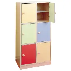 Antina Rosso Mobile Scuola Infanzia Moba