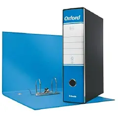 Registratore con Custodia Meccanismo a Leva Oxford Dorso 8 Blu