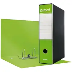 Registratore con Custodia Oxford Verde Lime - Dorso 8 cm - Formato A4