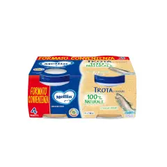 Omogeneizzato Pesce Mellin gr. 80x4 Trota