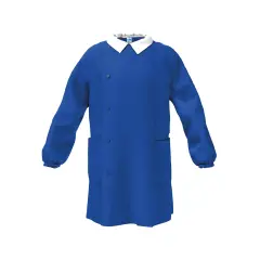 Grembiule Bambino Scuola Senza Ricamo Blu 9 Anni