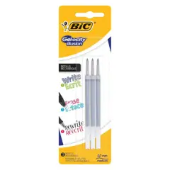 Refill BIC Gel-Ocity Illusion Nero – 3 Cartucce