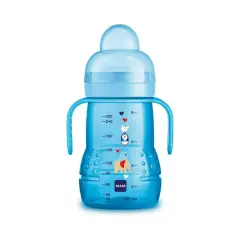 Tazza MAM Trainer 220 ml – Azzurra, 4+ Mesi
