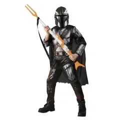 Costume Mandalorian Deluxe per Bambini – Taglia L (8/10 Anni)