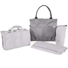 Borsa Organizer Chicco Cool Grey – Pratica e Alla Moda