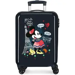 Trolley Minnie Around The World Paris Nero