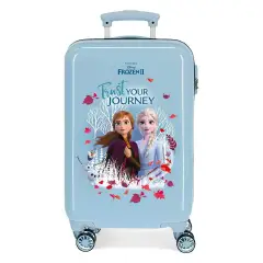 Joumma Bags Trolley Da Cabina Frozen Trust Your Journey Abs 55cm 4 Ruote