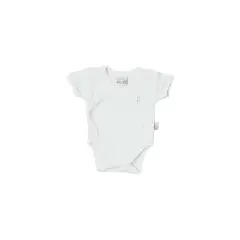 Body Mezza Manica Bamboo 12-18 Mesi Bianco