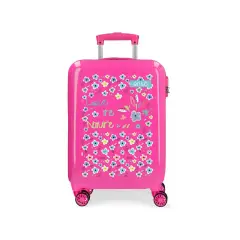 Trolley Abs 55 cm. 4 Ruote Enso Love The Nature Fucsia