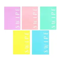Swipe Pastel Quaderno Maxi Gr. 80 - Rigatura 1 Rigo