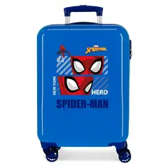 Spiderman Hero Trolley Abs 55 cm. 4 Ruote