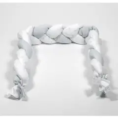Riduttore a Treccia Lettino Dondolo Grigio Billo e Pallina