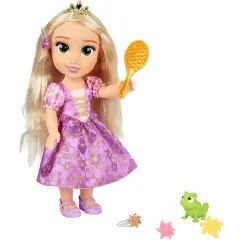 Disney Princess Rapunzel Cantante, Canta in italiano! Con abito, scarpette, accessori.