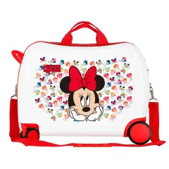 Minnie Diva Trolley da Viaggio Cavalcabile Abs 4 Ruote
