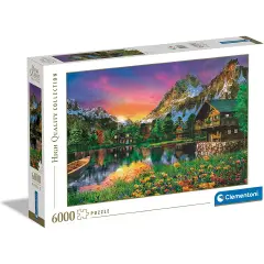 Puzzle 6000 Pezzi HQC Alpine Lake - Clementoni