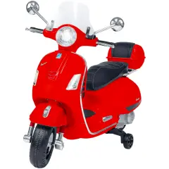Moto Elettrica per Bambini Vespa Gts Super Sport 12V Rossa