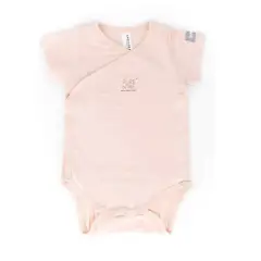 Body 18/24 Mesi Bambino Maniche Corte Rosa Bamboom C104-054-007