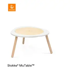STOKKE MUTABLE TAVOLO DA GIOCO MULTIFUNZIONE V2 BIANCO