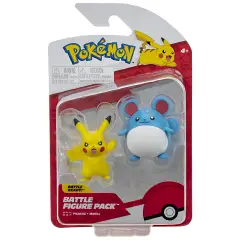 Pokemon Battle Figure Pack: Marill e Pikachu