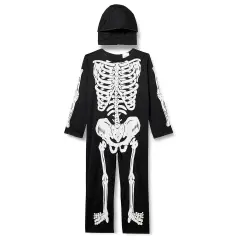 Costume Scheletrino per Bambini - Taglia L - 8/10 anni