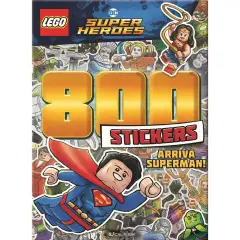 Lego DC Arriva Superman! 800 Stickers. Edizione a Colori