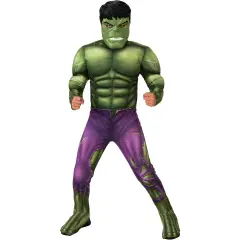 Costume Hulk Deluxe per Bambini - Taglia XXS - 3/4 anni