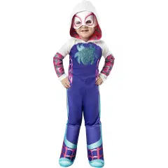 Costume Ghost Spider Deluxe per Bambini - Taglia S - 3/4 anni