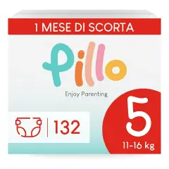 Pannolini Pillo Enjoy Taglia 5 Junior (11-16 kg) - Confezione da 33 Pezzi