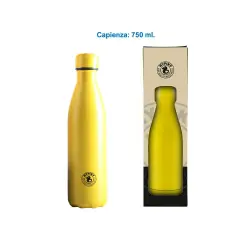 Borraccia Termica Giallla Mypiky 750 Ml