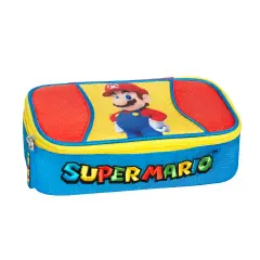 Supermario Astuccio Portacolori Ovale Organizzato Large