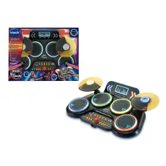 VTech Kidi DJ Drums, Batteria Elettronica per Bambini