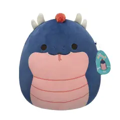 Squishmallows Personaggio 30 Cm: Cian il Basilisco Blu