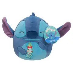 Squishmallows Personaggio 25 Cm: Stitch con Bambolina Scrump