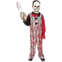 Costume Pagliaccio Tonto Per Bambini Tg. S