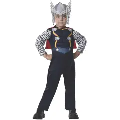 Costume Thor Deluxe per Bambini - Taglia Toddler - 1/2 anni