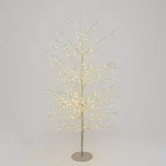 Albero Luminoso TIGLIO Champagne 170 cm, 784 MicroLED FlashLED