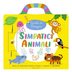 Libro Per Disegnare E Colorare: Simpatici Animali