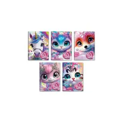 Sj Gang Animali Girl Quaderno A4 Maxi 96/100 Rigatura 5mm