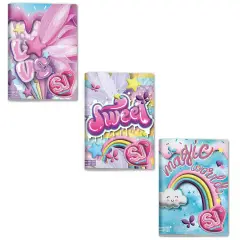 Sj Gang Wondrous Girl Quaderno A4 Maxi 96/100 Rigatura A