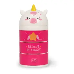 Legami - Unicorn Organiser da Scrivania, Desk Organiser con 3 Cassetti