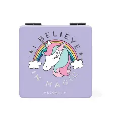 Legami - Specchietto da Borsetta, con Specchio Ingranditore, senza Distorsioni, Tema Unicorn