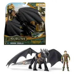 Sdentato & Hiccup Set Drago e Vichingo