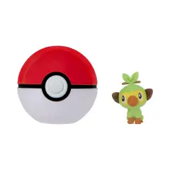 Pokemon Clip N Go: Grookey Con Poke Ball