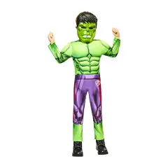 Costume Hulk Black Line - Taglia XXS - 3/4 Anni